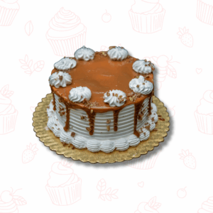 Decadent Indulgence with a Salty-Sweet Kick - 6 inch Caramel Drip