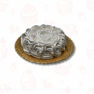 Elegance in Miniature - 6 inch vanilla rosette cake