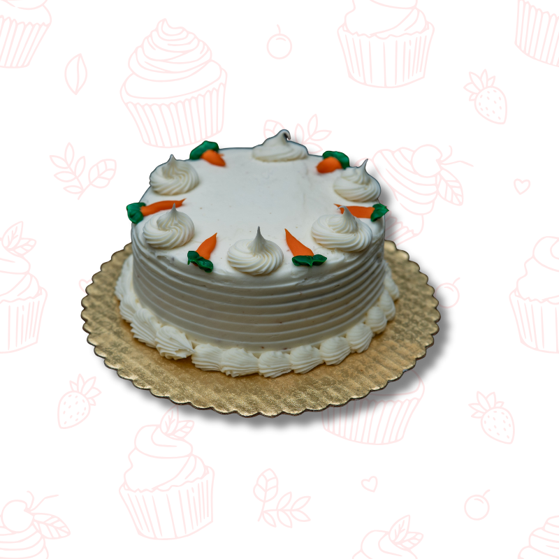 The Wholesome Indulgence – Carrot Cake 6″
