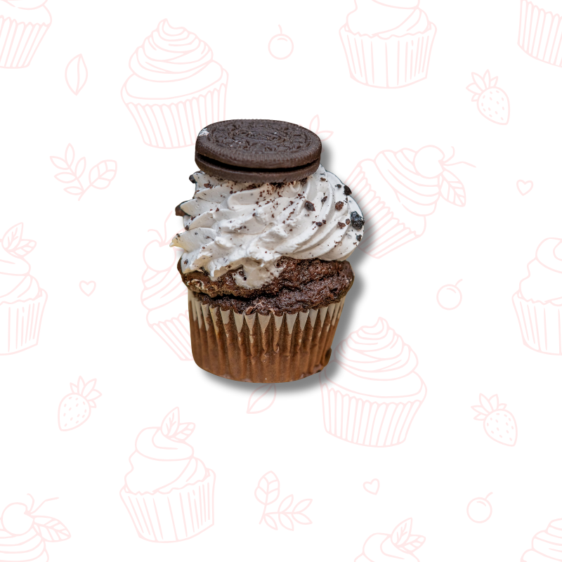 The Cookies & Cream Cupcake – Oreo Cookie Cupcake