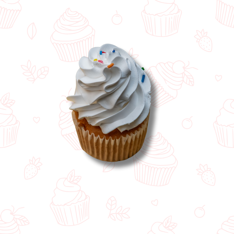 The Classic Whipped Vanilla – Vanilla Whipped Cupcake