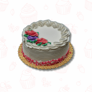 Floral Fantasy Cake - Pink 8 inch