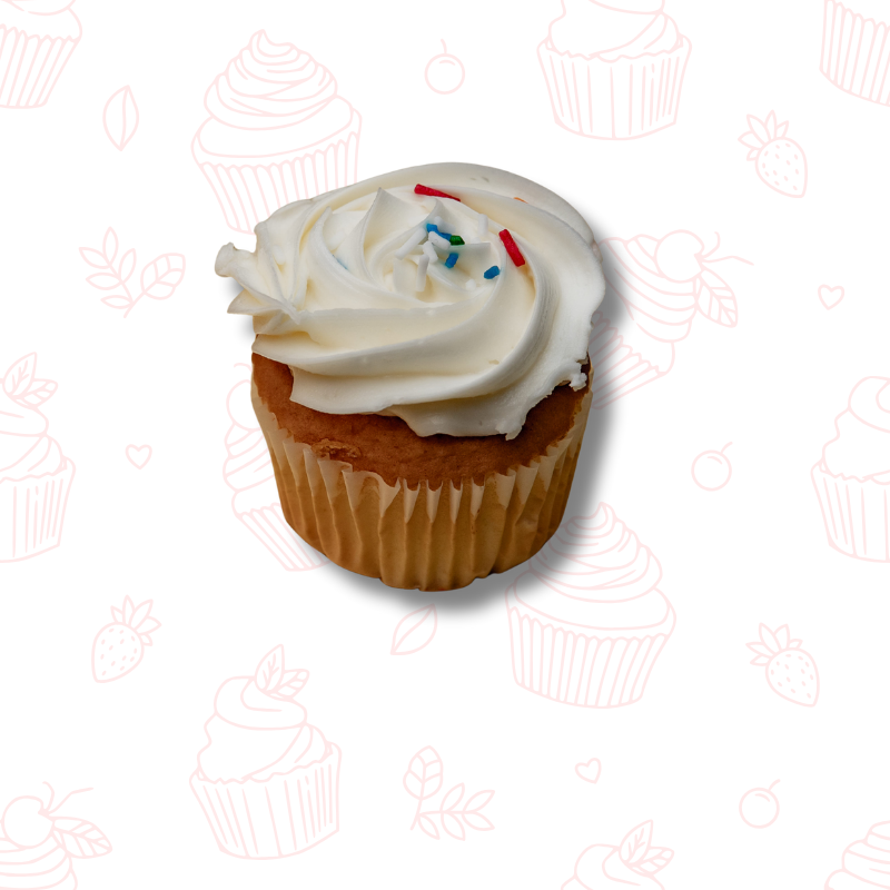The Buttercream Purist’s Choice – Vanilla Buttercream Cupcake