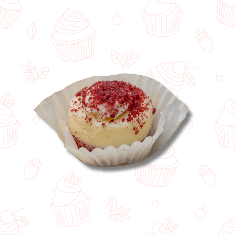 The Mini Cheesecake Collection – (Red Velvet – Cheesecake)
