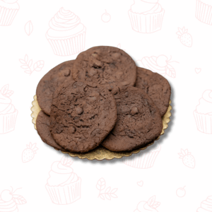 The Double Chocolate Cookie - double chocolate cookie