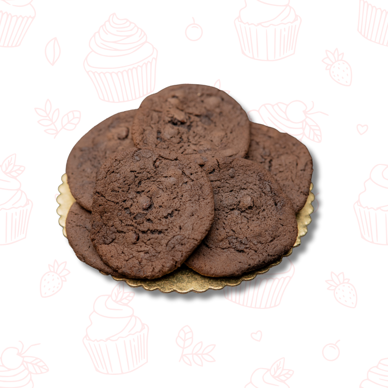 The Double Chocolate Cookie – double chocolate cookie